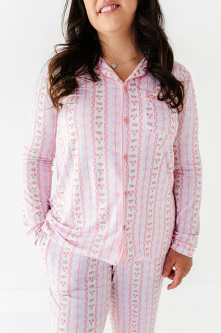 Forget Me Knot Women's Luxe Lounge- Pink