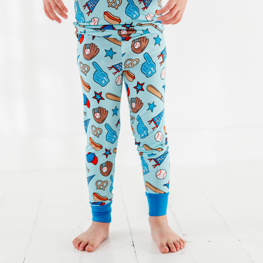 
                      
                        No Place Like Home Blue Baseball Toddler/Big Kid Pajamas
                      
                    